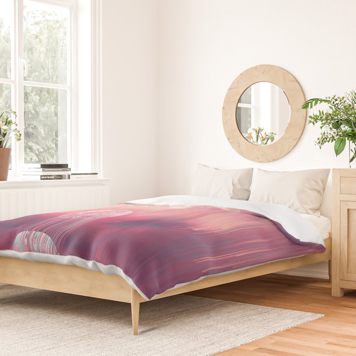 Moontime Glitches Duvet Cover Gallery Image 2
