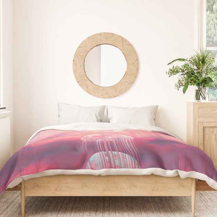 Moontime Glitches Duvet Cover Gallery Image 3