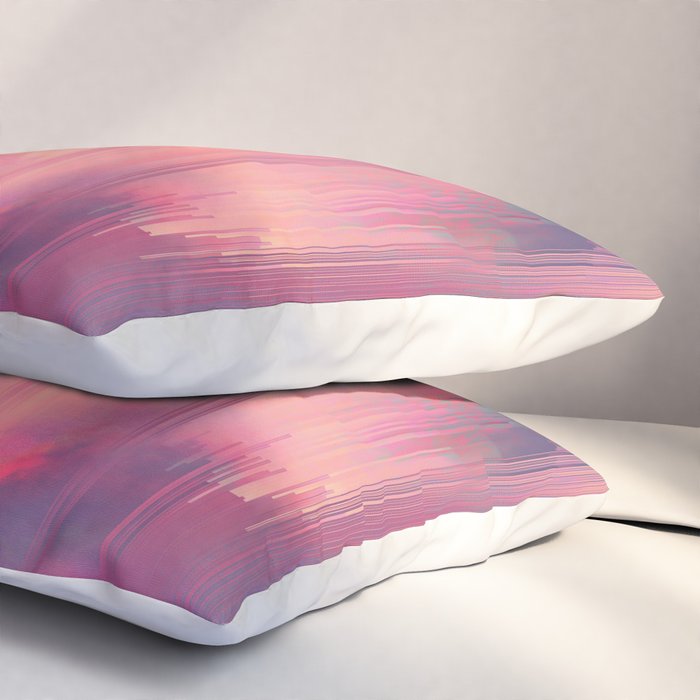 Moontime Glitches Pillow Sham Gallery Image 3
