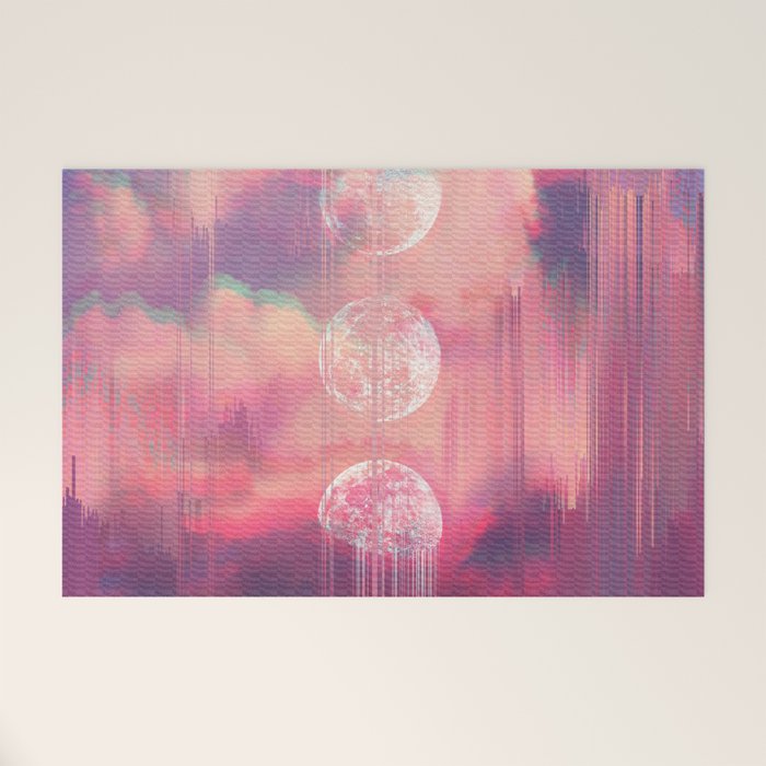 Moontime Glitches Welcome Mat Gallery Image 1