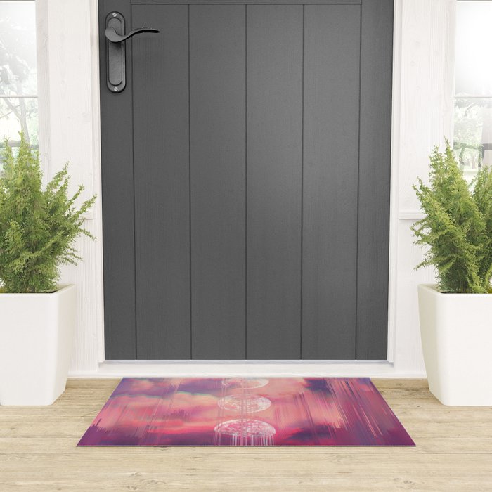 Moontime Glitches Welcome Mat Gallery Image 3
