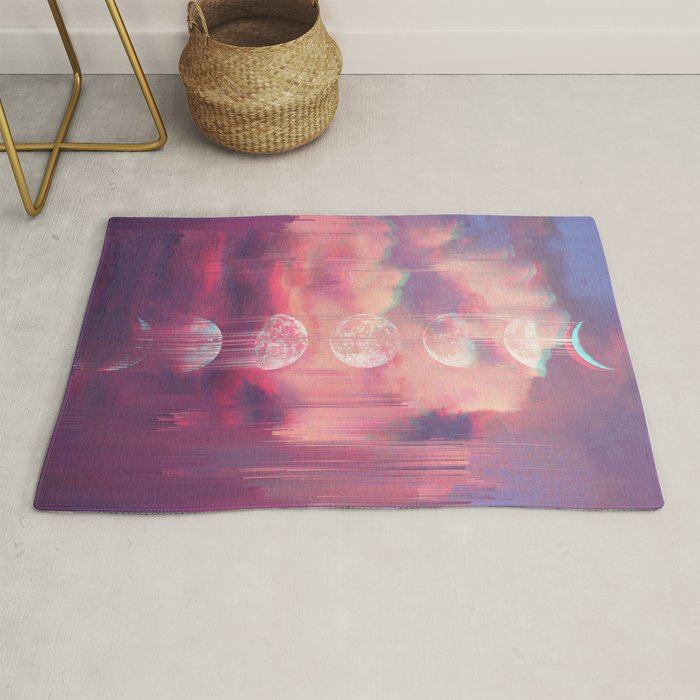 Moontime Glitches Rug Gallery Image 1