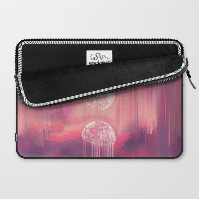 Moontime Glitches Laptop Sleeve Gallery Image 2