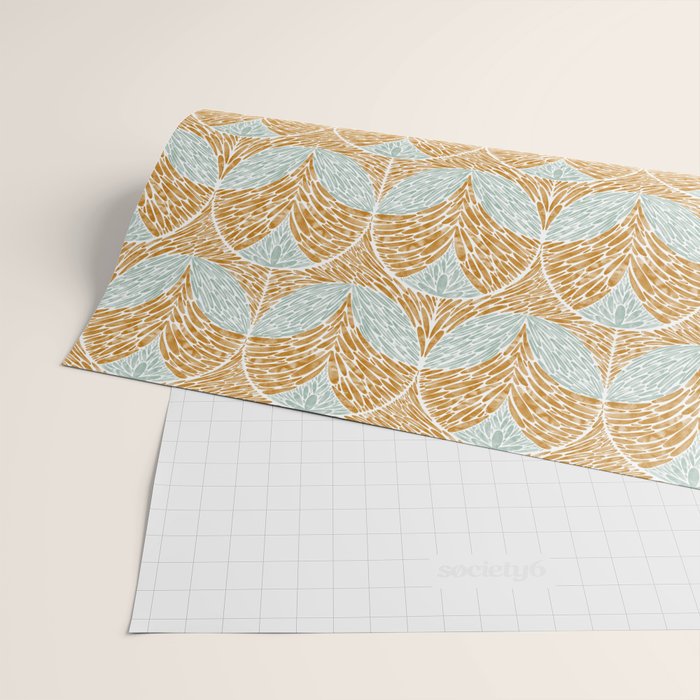 Rustic Follage Elegance Wrapping Paper Gallery Image 2