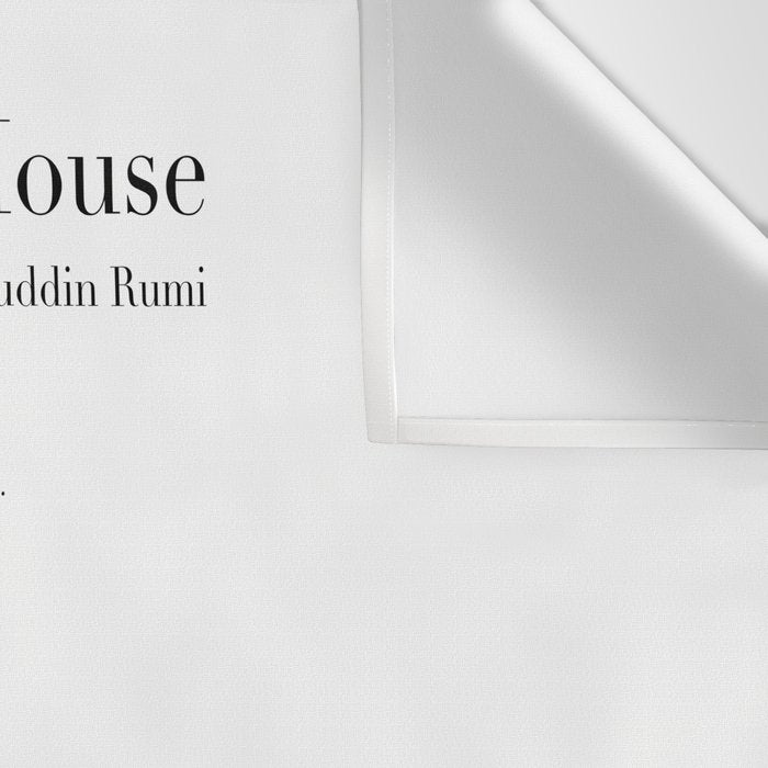 The Guest House by Rumi Wall Tapestry Gallery Image 3