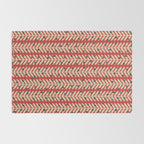 Festive Berries / Red, Beige & Blue Rug Gallery Image 2