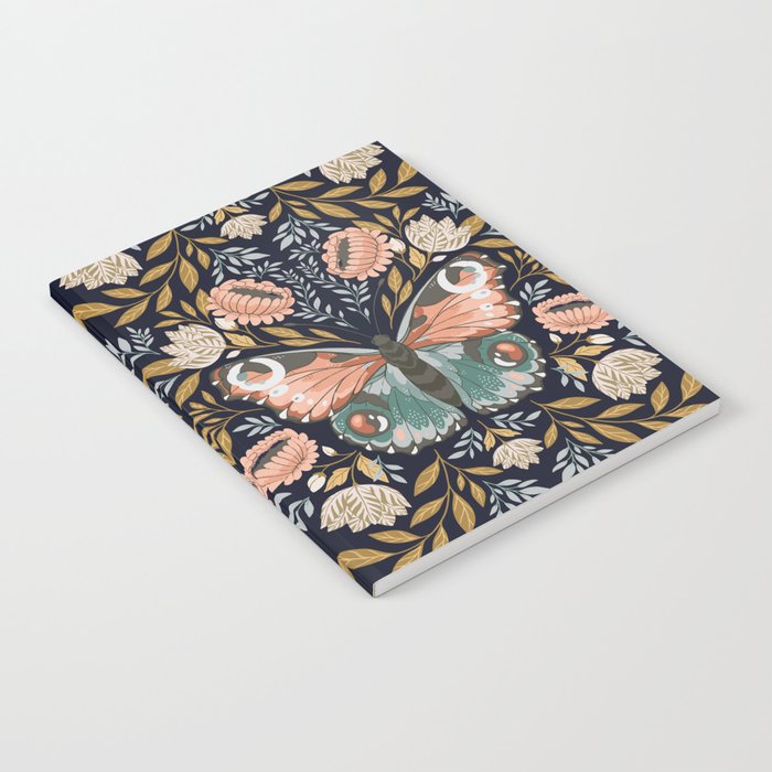 William Morris Butterfly - Midnight Garden Notebook Gallery Image 1