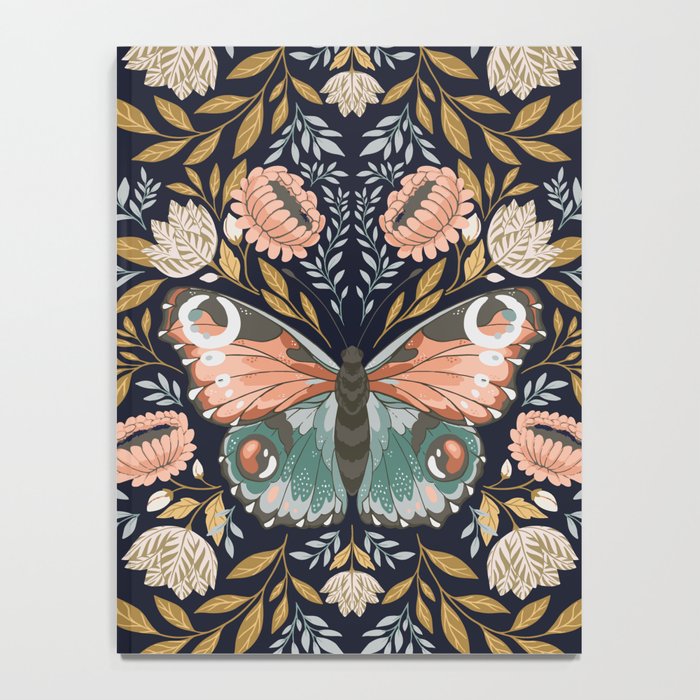 William Morris Butterfly - Midnight Garden Notebook Gallery Image 4