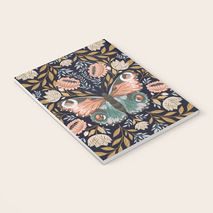 William Morris Butterfly - Midnight Garden Notebook Gallery Image 3