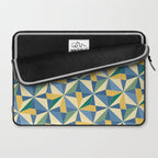 Kaleidoscope Tile Pattern XV Bold Colorful Summer Laptop Sleeve Gallery Image 2