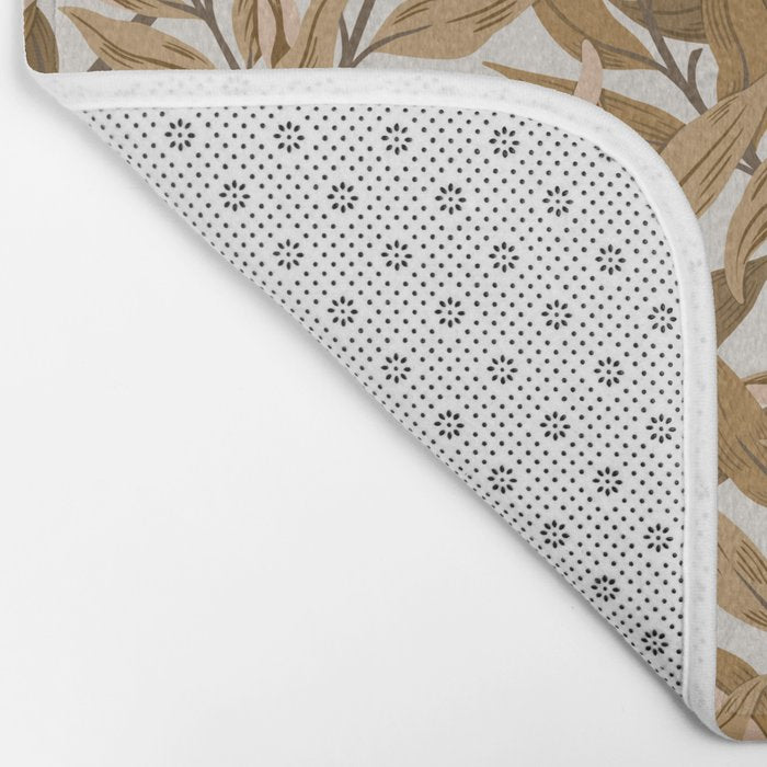  Autumn Botnica Foliage in Neutral Bath Mat Gallery Image 2
