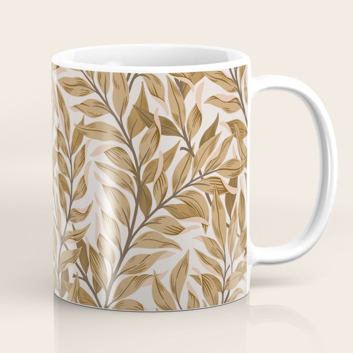  Autumn Botnica Foliage in Neutral Coffee Mug Gallery Image 1