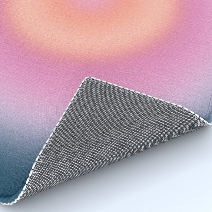 Magical Night | 01 - Gradient Print, Aura Art, Dark Blue And Pink Gradient Rug Gallery Image 4
