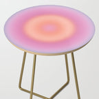 Magical Night | 01 - Gradient Print, Aura Art, Dark Blue And Pink Gradient Side Table Gallery Image 2