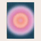Magical Night | 01 - Gradient Print, Aura Art, Dark Blue And Pink Gradient Poster Gallery Image 4