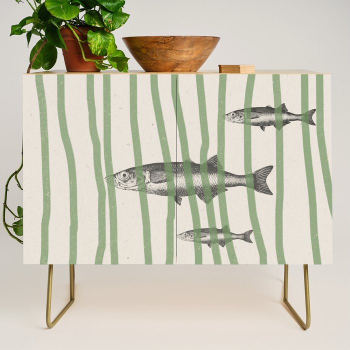 Fish in the grass Credenza Gallery Image 1