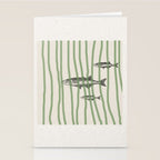 Fish in the grass Stationery Card Gallery Image 2