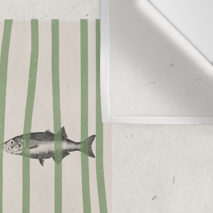 Fish in the grass Wall Tapestry Gallery Image 3