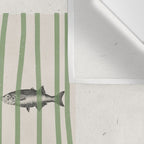 Fish in the grass Wall Tapestry Gallery Image 3