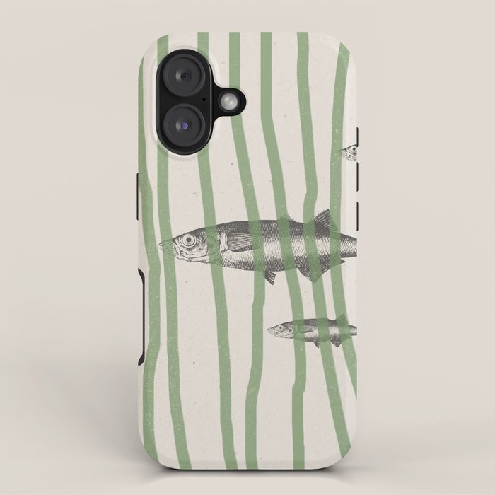 Fish in the grass iPhone Case Gallery Image 1