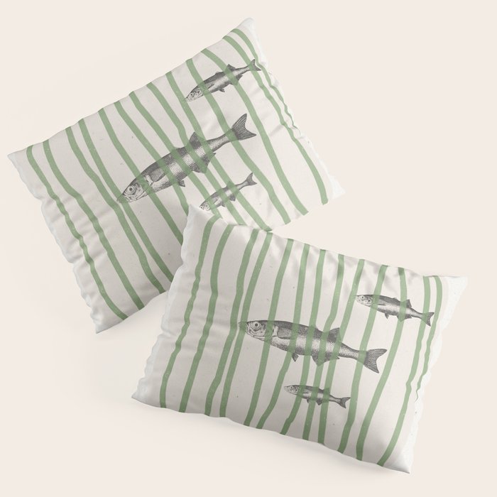 Fish in the grass Pillow Sham Gallery Image 3