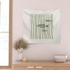 Fish in the grass Wall Tapestry Gallery Image 2