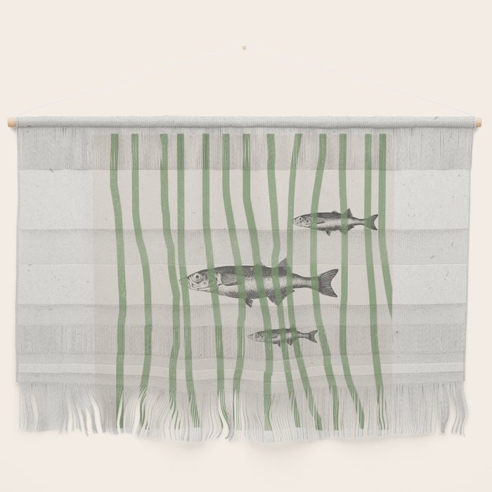 Fish in the grass Wall Hanging Gallery Image 1