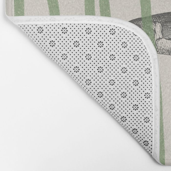 Fish in the grass Bath Mat Gallery Image 2