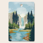 Waterfall Vista Cutting Board Gallery Image 1