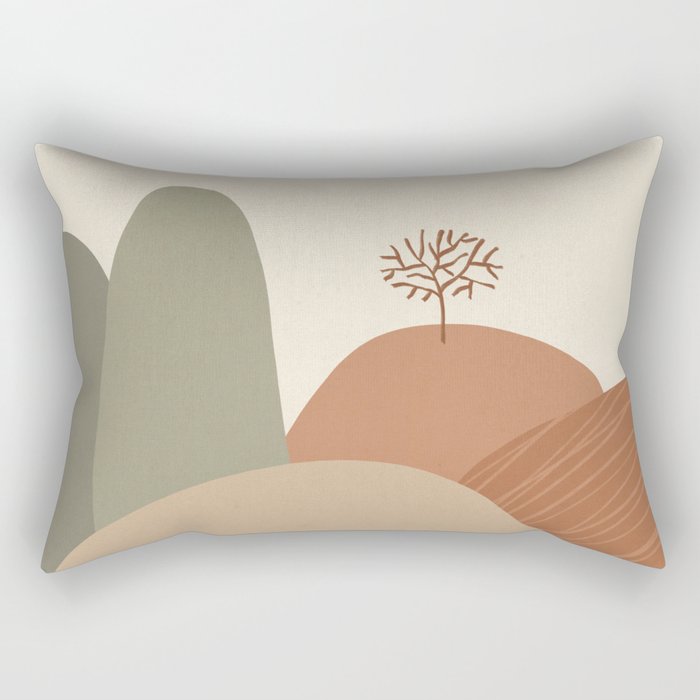 Mountains #2 Rectangular Pillow Gallery Image 1