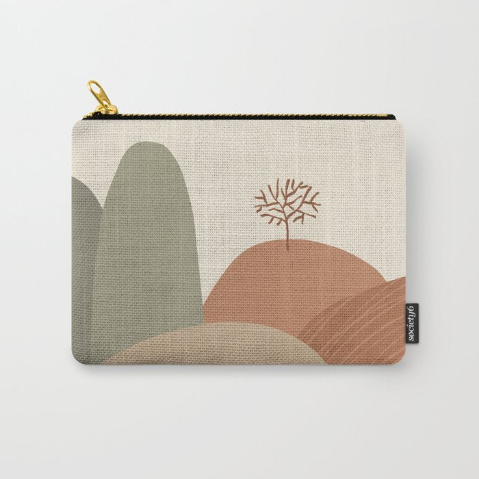 Mountains #2 Carry All Pouch Gallery Image 1