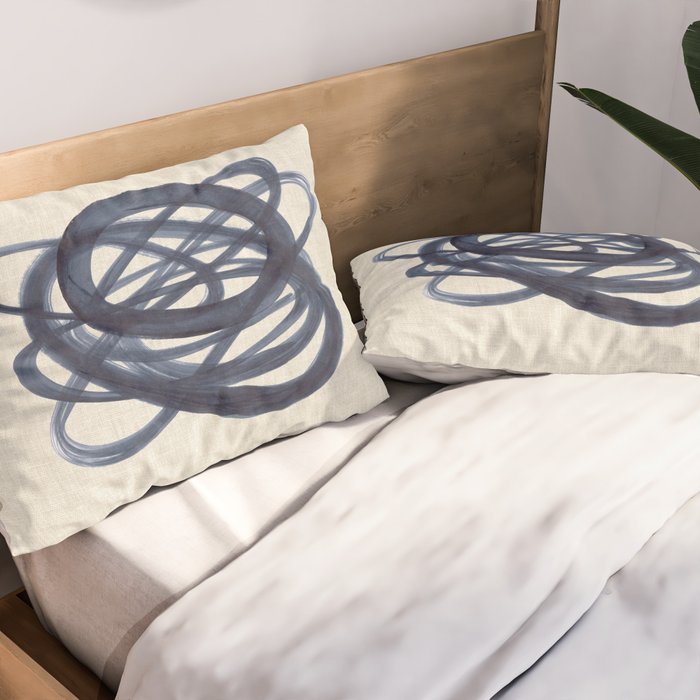 Over And Over Orbit Pillow Sham Gallery Image 2