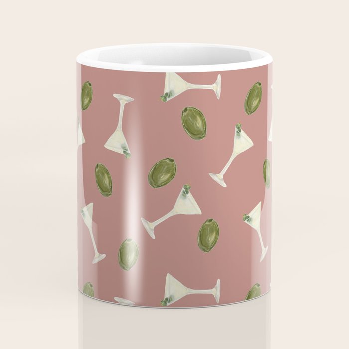 Martini Cocktail O'clock  Coffee Mug Gallery Image 4