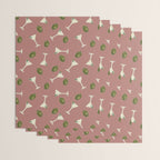 Martini Cocktail O'clock  Wrapping Paper Gallery Image 3