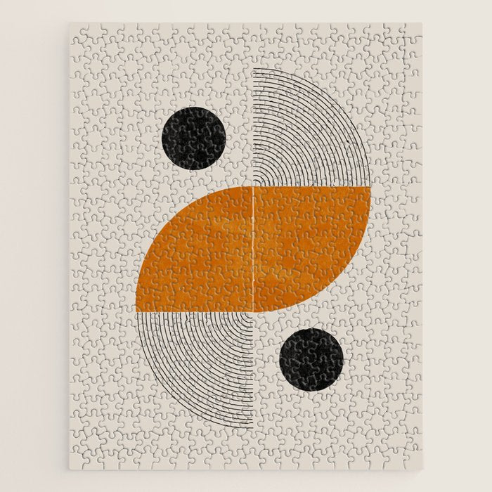 Abstract Geometric Shapes Jigsaw Puzzle Gallery Image 1