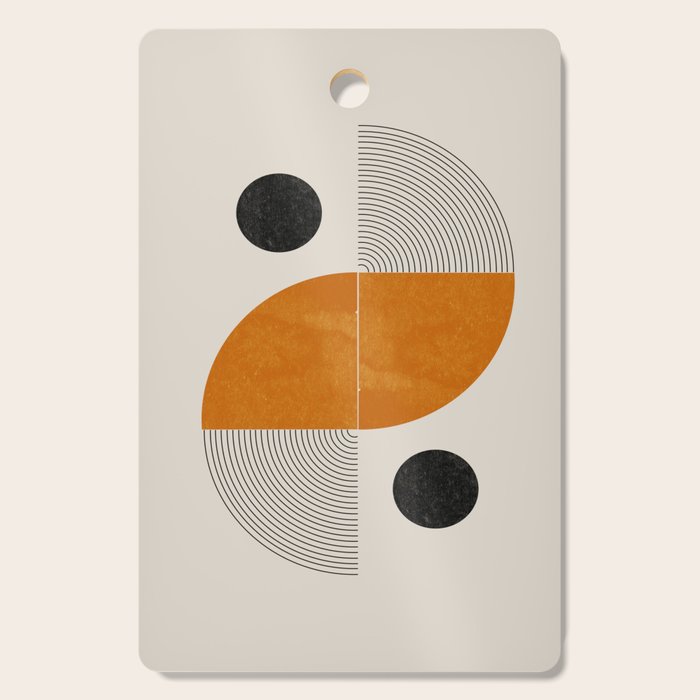 Abstract Geometric Shapes Cutting Board Gallery Image 1
