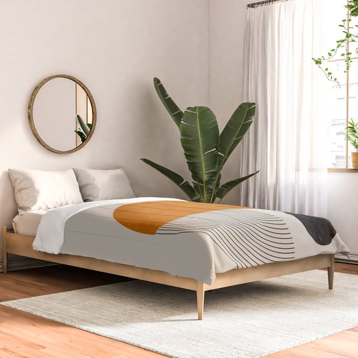 Abstract Geometric Shapes Comforter Gallery Image 2