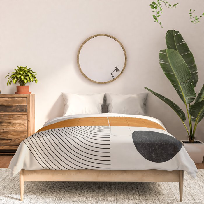 Abstract Geometric Shapes Comforter Gallery Image 3