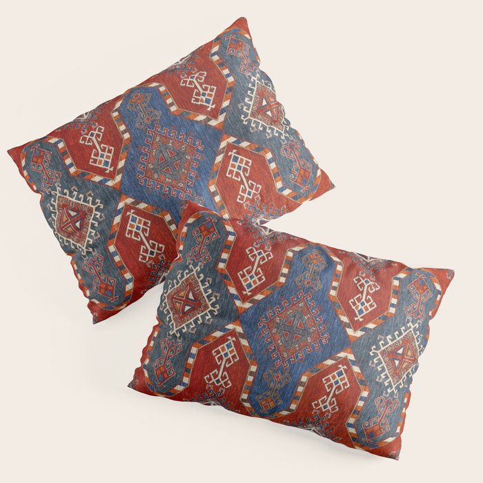 Night Navy Shards  Pillow Sham Gallery Image 3
