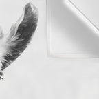 Sneaky Llama Black and White Wall Tapestry Gallery Image 3