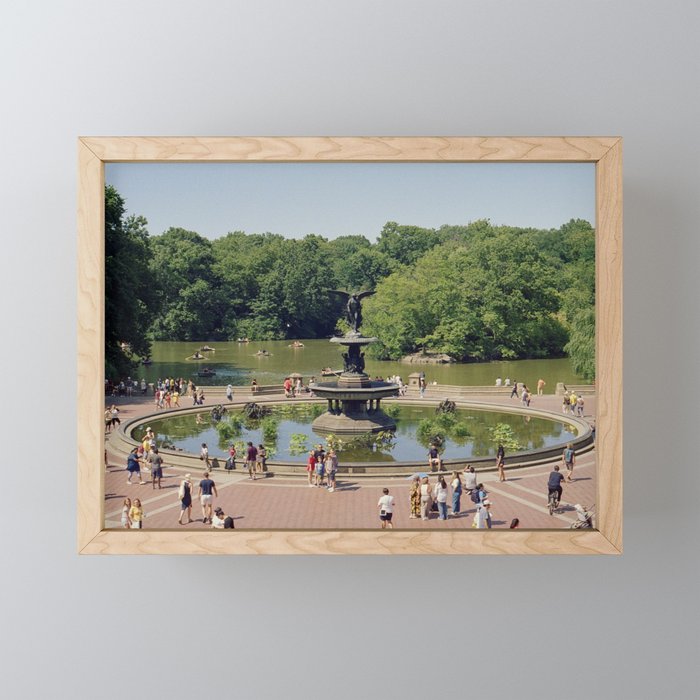 Bethesda Fountain Central Park New York City | 35mm Film Photography Mini Art Print Gallery Image 1