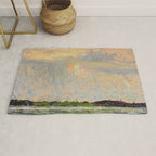 Tom Thomson Misty Sky c. 1913-1914 Canadian Landscape Artist Rug Gallery Image 1