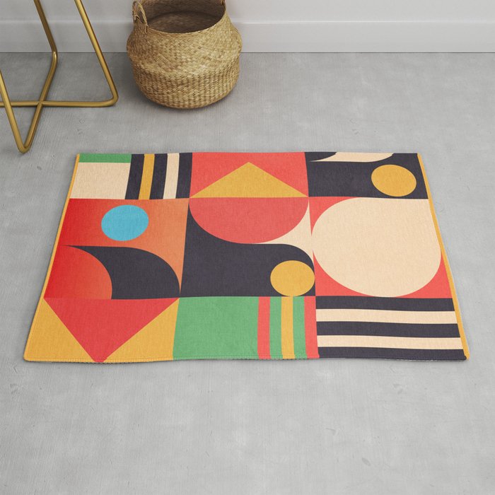 Geometric Shapes 134 Rug Gallery Image 1