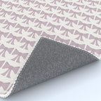 Vintage Bows IX Lavender Purple Rug Gallery Image 4