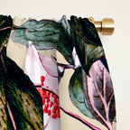 Pattern antique botanical flowers Window Curtain Gallery Image 2
