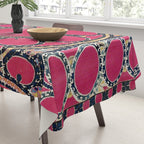 Tashkent Suzani Uzbekistan  Antique Carpet Tablecloth Gallery Image 3