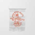 Feminist Quote: Women's Rights & Feminism Cowgirl Wall Hanging Gallery Image 1