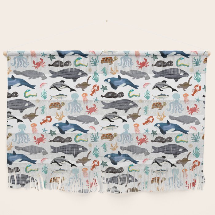 Sea Change: Ocean Animals Wall Hanging Gallery Image 1