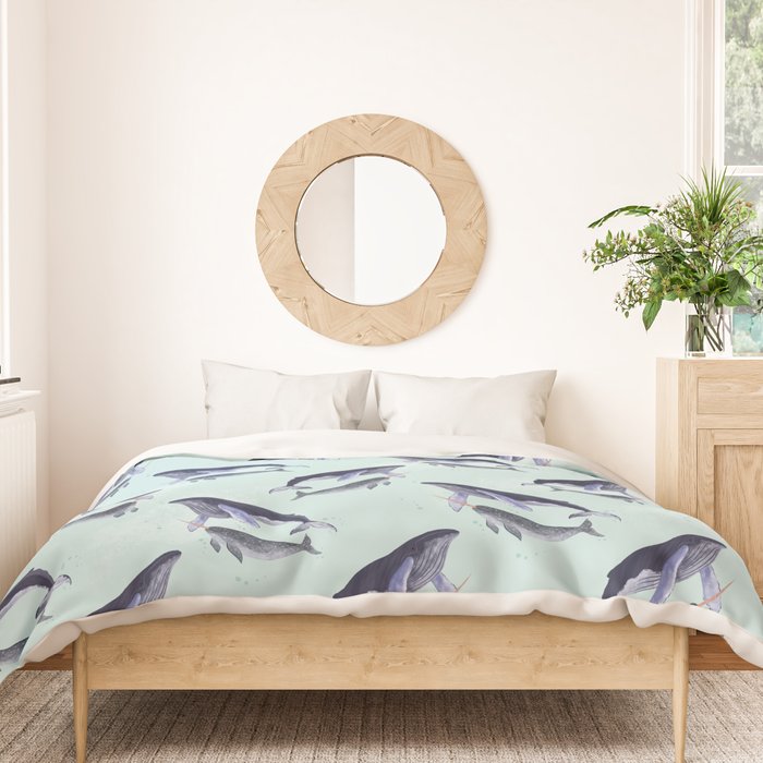 Whales Duvet Cover Gallery Image 3