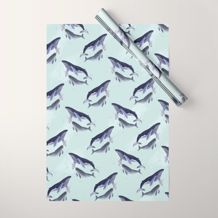 Whales Wrapping Paper Gallery Image 1